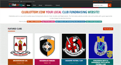 Desktop Screenshot of clublottery.com